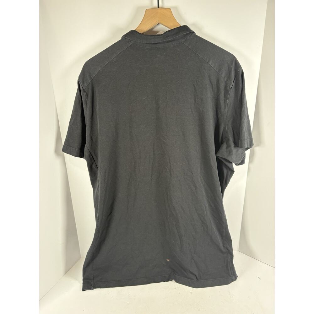 Arc’teryx Polo Shirt Mens XXL Gray Short Sleeve Snap Collar Outdoor Hiking - Picture 6 of 9
